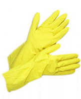 Перчатки хозяйственные Complement Standard L, M желтые