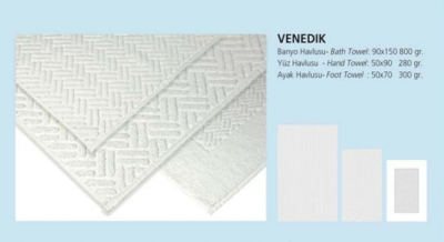 Haulu takumlar towel sets venedik