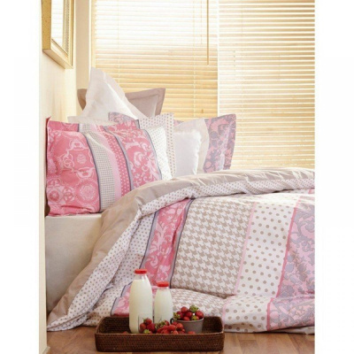 КПБ Нэнси св.розовый, хл., двуспальн