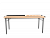 Прямоугольный банкетный стол 80x160 cm