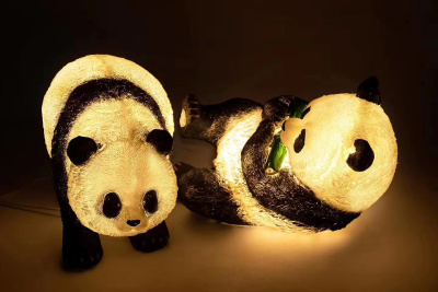 Новогодний декор  панды