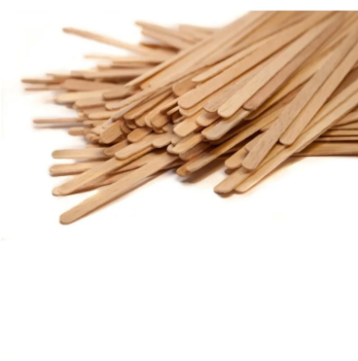 Размешиватель бамбуковый 18 см гладкий 100шт/упак