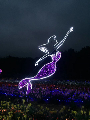 Новогодний декор   дизайн русалка