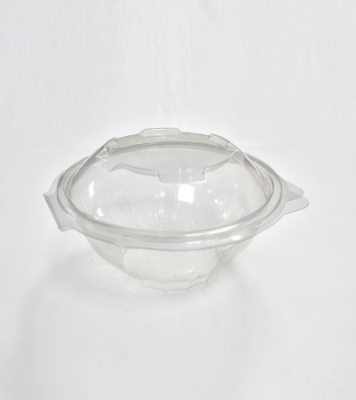 Контейнер PET Complement d=153мм, h=60мм, 375мл прозрачный c крышкой