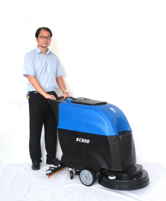 SC50D АВТОМАТИЧЕСКАЯ СУШИЛЬНО-МОЕЧНАЯ МАШИНА С БАТАРЕЕЙ