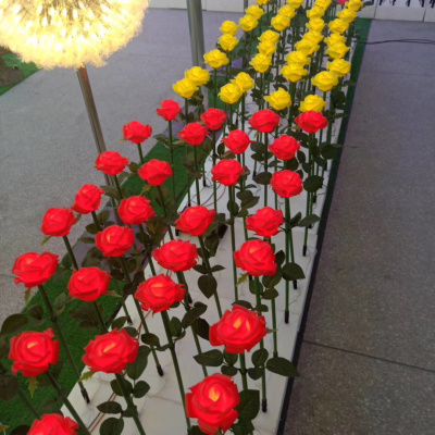 Новогодний декор розы