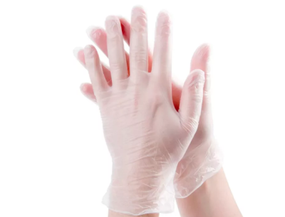 Перчатки виниловые неопудренные Complement 100шт/упак M, L