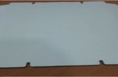 Коробка под торт 300х300х250мм 3кг без рис.немелован.картон (дно)