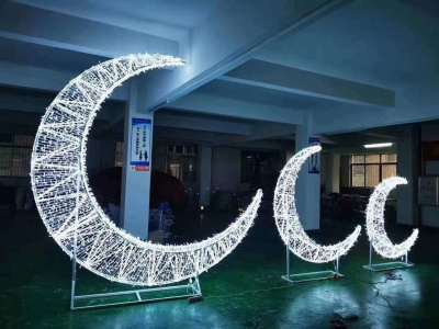 Новогодний декор  дизайн луна