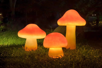 Новогодний декор  дизайн грибы