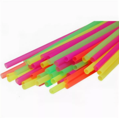 Трубочки для коктейля гофрир. d=5мм l=210мм цветная флюроисцентная 250шт/упак