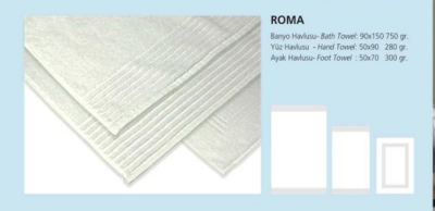 Haulu takumlar towel sets roma