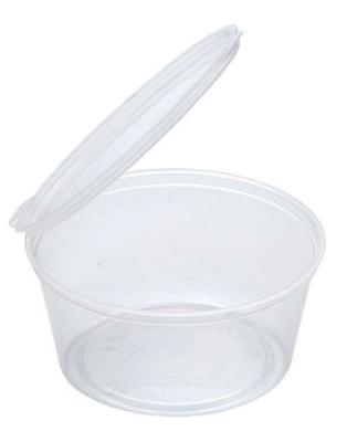 Соусница РР 80мл с крышкой