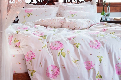 КПБС Креста роз.пудра , хл., полутор