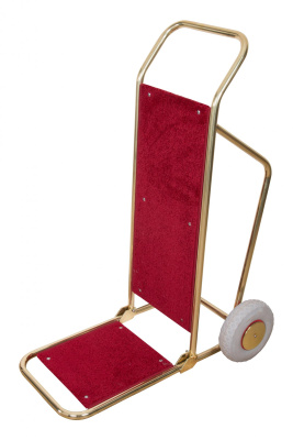 Тележка для багажа малая латунная