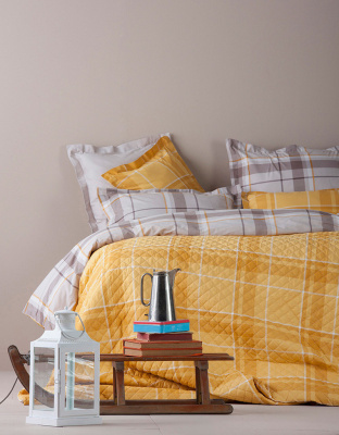 КПБ Фолл желт., хл., двуспальн