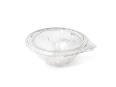 Контейнер PET Complement d=128мм, h=60мм, 250мл прозрачный c крышкой