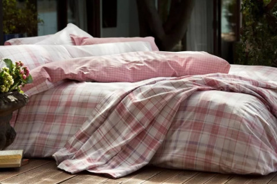 КПБ плайд 2-сп светло-розовый