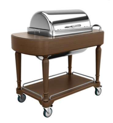 Тележка для горячих блюд