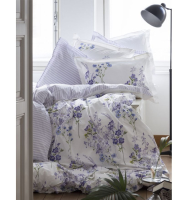 КПБ хлопок 2-п Лариса лиловый