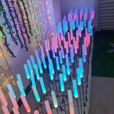 Новогодний декор дизайн трубочки