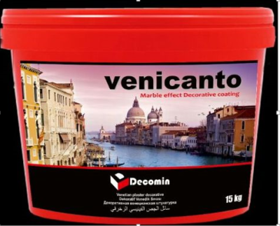 Декоративная венецианская штукатурка              Decomin Venicanto