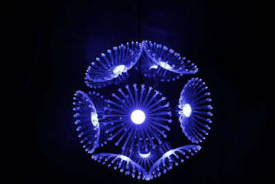 Новогодний декор  дизайн медуза