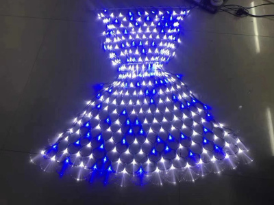 Новогодний декор  дизайн платье