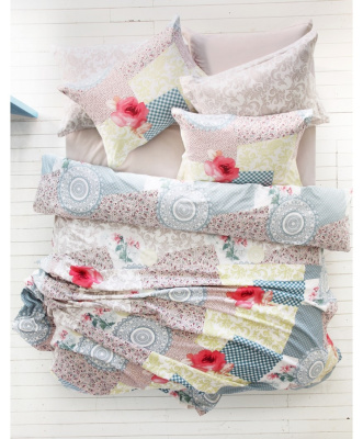 КПБ Пиаф синий, хл., полутор